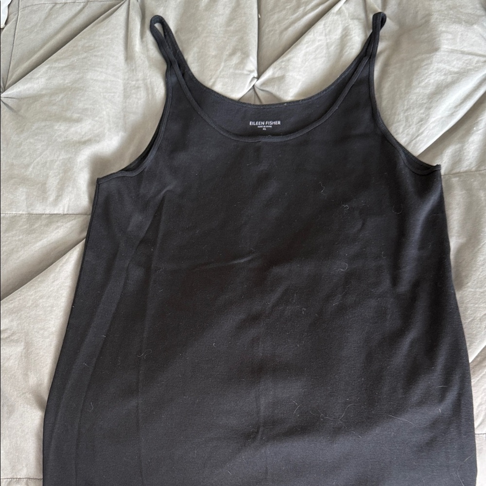 Eileen Fisher Classic Black Camisole